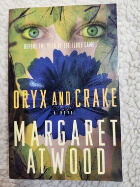 Margaret Atwood Oryx and Crake Signed Inscribed Paperback Vintage Canada
